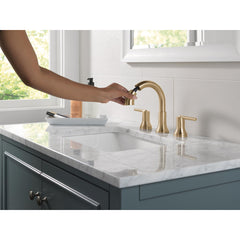 Trinsic Bathroom Faucet with Sprayer in Champagne Bronze | product photo