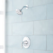 Provincetown Pressure Balance Shower Set in Polished Chrome