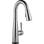 Essa Pull Down Sprayer Touch Bar Faucet, Single Handle Touch Prep Sink Faucet in Arctic Stainless