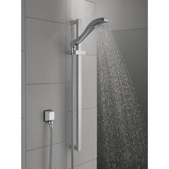 Dryden Single-Spray Slide Bar Hand Held Shower with Hose, Handheld Shower Head in Chrome | product photo