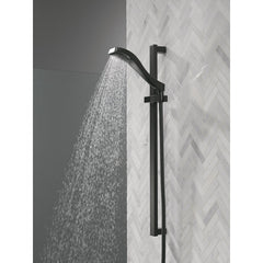 Dryden Single-Spray Slide Bar Hand Held Shower with Hose, Handheld Shower Head in Matte Black | product photo