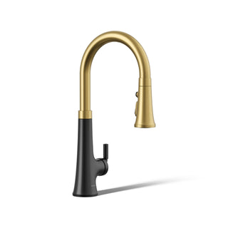Tone Touchless Pull-Down Kitchen Sink Faucet with Three-Function Sprayhead