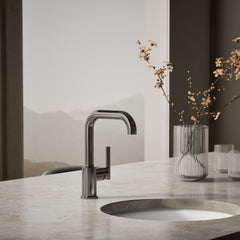Kohler Purist Bar Faucet with Accessories in Titanium | product photo