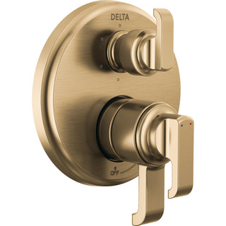 Tetra 17 Series 6-Setting Integrated Diverter Valve Trim Kit, Shower Faucet Diverter Kit in Lumicoat Bronze