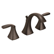 Voss Two-Handle 8 Inch Widespread Bathroom Faucet Trim Kit, Valve Included in Oil Rubbed Bronze