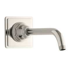Pinstripe Showerarm and Flange in Vibrant Polished Nickel | product photo