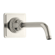 Pinstripe Showerarm and Flange in Vibrant Polished Nickel