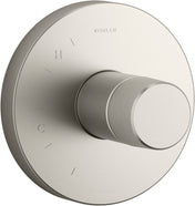 Components Rite-Temp Shower Valve Trim in Vibrant Brushed Nickel
