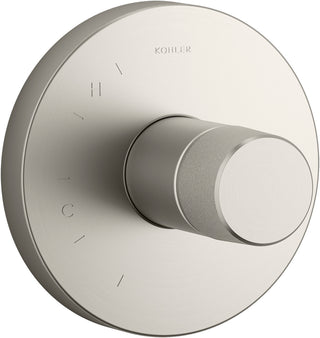 Components Rite-Temp Shower Valve Trim in Vibrant Brushed Nickel
