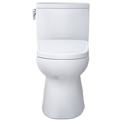 WASHLET 1 GPF Elongated Floor Mounted Two-Piece Toilet (S7A Bidet Seat Included) in Cotton | product photo