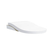 Neorest LS Hard Toilet Seat in Cotton/Nickel