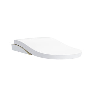 Neorest LS Hard Toilet Seat in Cotton/Nickel