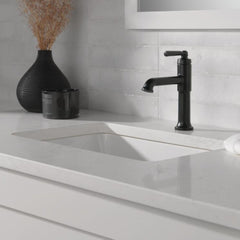 Saylor Matte Black Bathroom Faucet | product photo