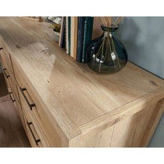 6-Drawer Dresser, Manufactured Wood and Plywood, Metal Handles