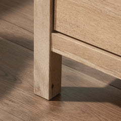 6-Drawer Dresser, Manufactured Wood and Plywood, Metal Handles