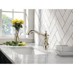 Cassidy Pull Out Kitchen Faucet in Polished Nickel | product photo