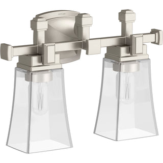 Riff 15.94 In. Two-Light Sconce in Brushed Nickel