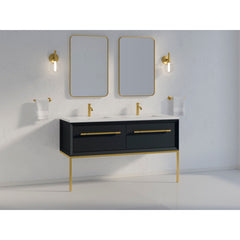 Kohler Enivo 60-In Vanity Legs in Hardware Brushed Brass | product photo
