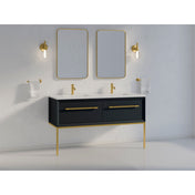 Enivo 60-In Vanity Legs in Hardware Brushed Brass