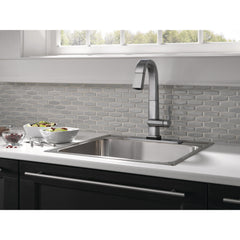 Pivotal Single Handle Pull Down Touch Bar Faucet in Arctic Stainless | product photo