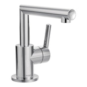 Arris Single Hole Bathroom Faucet with Drain Assembly in Chrome
