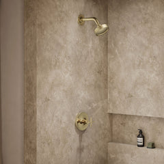 Purist Rite Temp Shower Faucet in Vibrant French Gold | product photo