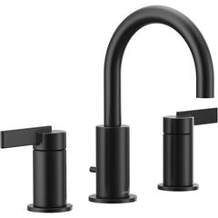 Cia Two-Handle Widespread Bathroom Faucet Trim Kit, Valve Required in Matte Black | product photo