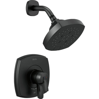 Stryke Shower Faucet Trim with H2Okinetic in Black