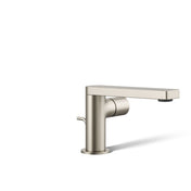 Single-Handle Bathroom Faucet in Vibrant Brushed Nickel