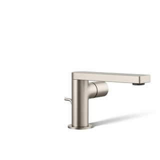 Single-Handle Bathroom Faucet in Vibrant Brushed Nickel