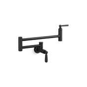 Edalyn by Studio McGee Wall-Mount Pot Filler in Matte Black