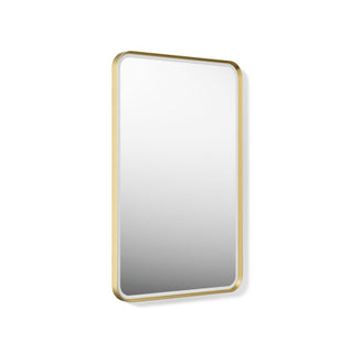 Essential 22" X 34" Rectangular Lighted Framed Mirror