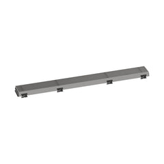 RainDrain Linear Grid Shower Drain 27 5/8" in Brushed Stainless Steel | product photo