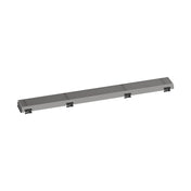RainDrain Linear Grid Shower Drain 27 5/8" in Brushed Stainless Steel