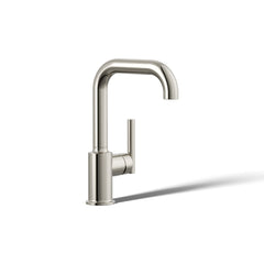 Kohler Purist Bar Faucet with Accessories in Vibrant Polished Nickel | product photo