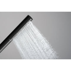 Tecturis S Freestanding Tub Filler with 1.75 GPM Handshower in Matte Black | detail photo