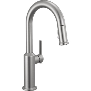 Single Handle Pull-Down Bar/Prep Faucet in Lumicoat Arctic Stainless