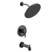 M-CORE 3-Seried Cia Tub and Shower Faucet Trim Kit, Valve Required in Matte Black