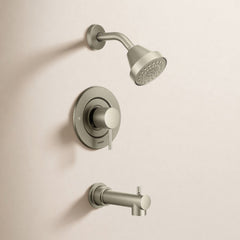 Align Posi-Temp Pressure Balancing Eco-Performance Tub and Shower Trim Kit, Valve Required in Brushed Nickel | product photo