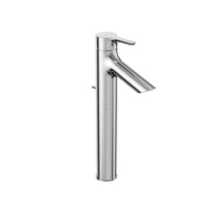 TLS01307U#CP LB Series 1.2 GPM Single Handle Bathroom Faucet for Vessel Sink with Drain Assembly, Polished Chrome | product photo