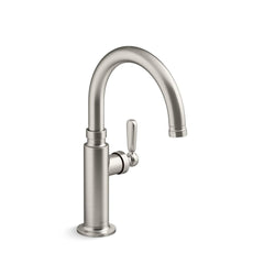 Kohler Edalyn by Studio McGee Single-Handle Bar Sink Faucet in Vibrant Stainless | product photo