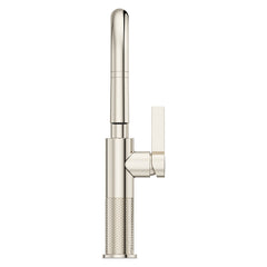 Pull Down Single Handle Kitchen Faucet in Polished Nickel | product photo