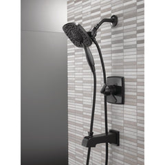 Ashlyn 17 Series Matte Black Dual-Function Shower Faucet Set Trim Kit with In2ition 2-in-1 Dual Shower Head | product photo