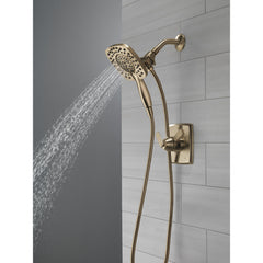 Ashlyn 17 Series Dual-Function Shower Faucet Set with In2ition 2-in-1 Dual Shower Head in Champagne Bronze | product photo