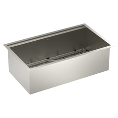 Luxe Chef 32” Workstation Stainless Steel Undermount Single Bowl Sink with Accessories | product photo