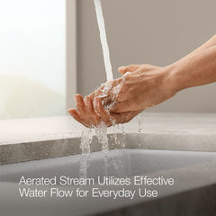 Kohler Artifacts Single-Hole Kitchen Faucet with Swing Spout, Arc Spout Design | product photo