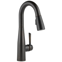 Essa Bar Sink Faucet with Pull Down Sprayer in Venetian Bronze | product photo