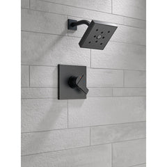 Linden 17 Series Dual-Function Tub Shower Faucet Set, In2ition Shower Handle Trim Kit in Matte Black | product photo