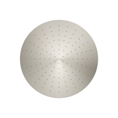 Contemporary Round 14" Rainhead with Katalyst Air-Induction Spray, 2.5 Gpm in Vibrant Polished Nickel | product photo