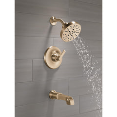 Tetra Bathtub Faucet Trim Kit, Bathtub Faucet Set, Shower Head and Handle Set, Bathtub Kit in Champagne Bronze | product photo